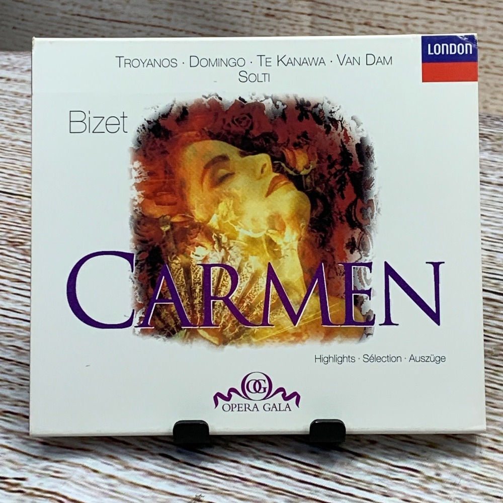 Bizet : Troyanos Domingo Te Kanawa Van Dam Solti* – Carmen Highlights [CD 1998]‎